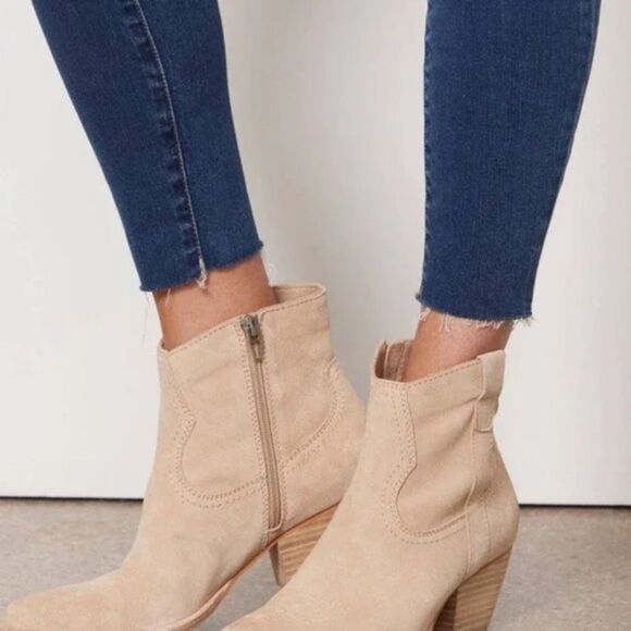 NWOT Good American Good Waist Crop Raw Hem Stretch Denim Jeans Size 0/25 - Picture 2 of 3